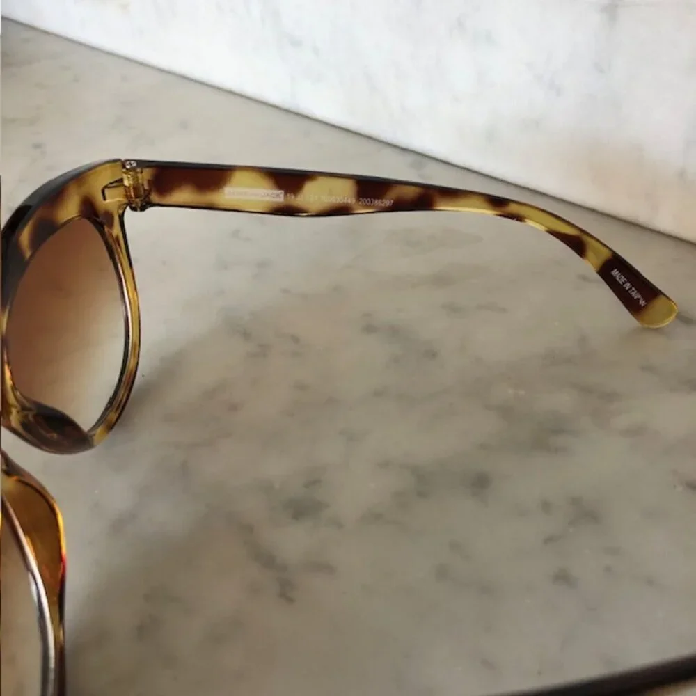 JANIE AND JACK Tortoise Cat Eye Variegated Sunglasses